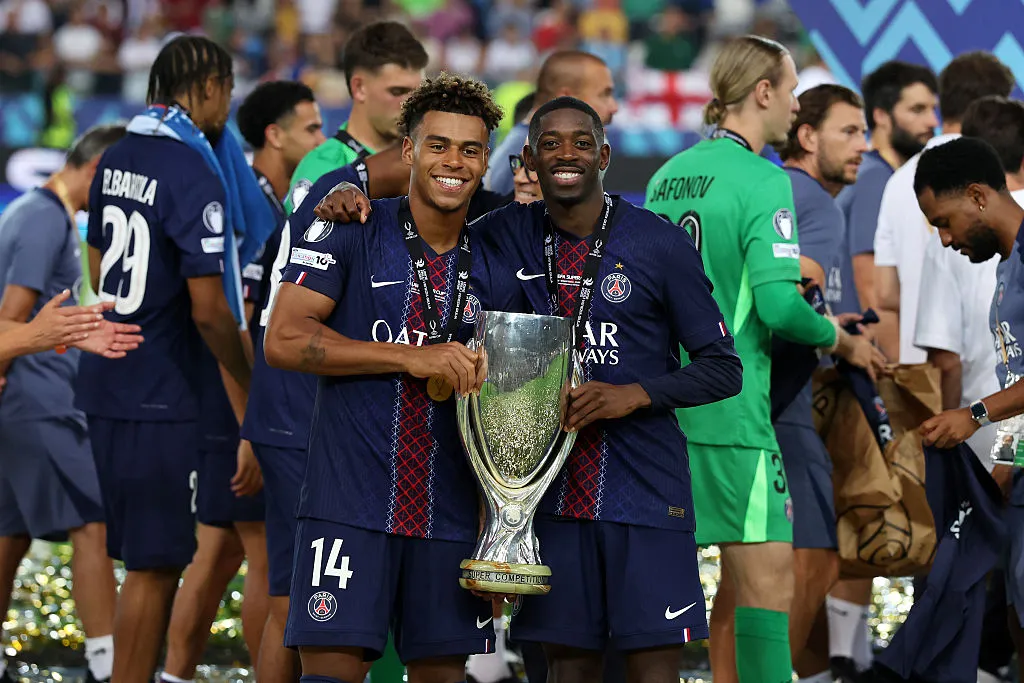 PSG defenderá el título de la UEFA Super Cup ante Aston Villa. (Foto: Claudio Villa/Getty Images)