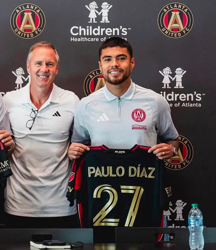 Paulo Díaz también llegó a la MLS en este mercado. (Foto: @atlutd)