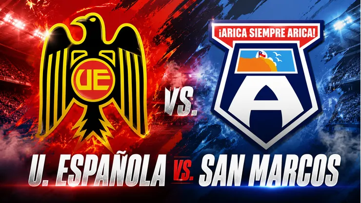 Unión Española enfrenta a San Marcos este sábado.