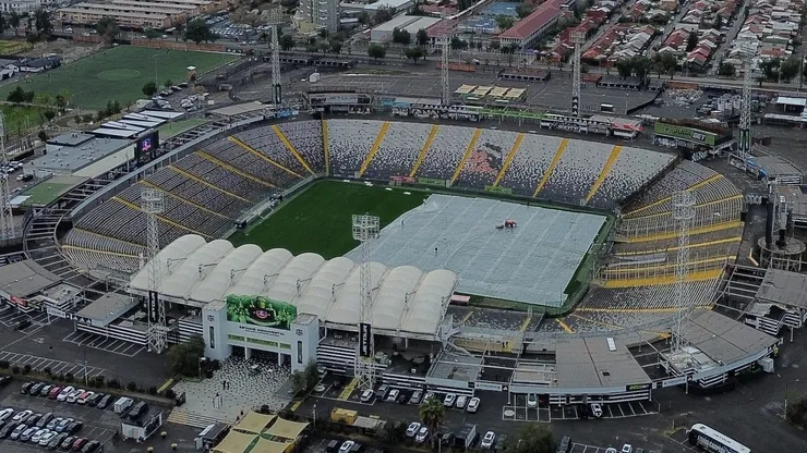 El Estadio Monumental estuvo en duda para el partido de Colo Colo vs. O'Higgins. (Foto: Photosport)