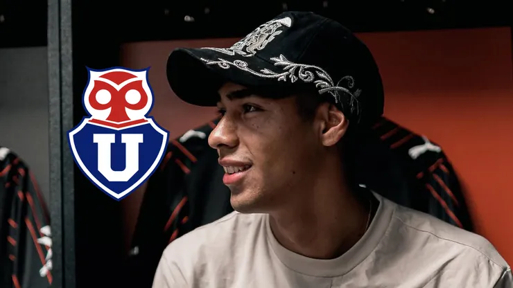 Darío Osorio lleva a Universidad de Chile en su vida.