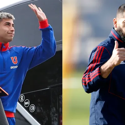 Lucas Assadi le agradece a Johnny Herrera por apoyarlo en la U