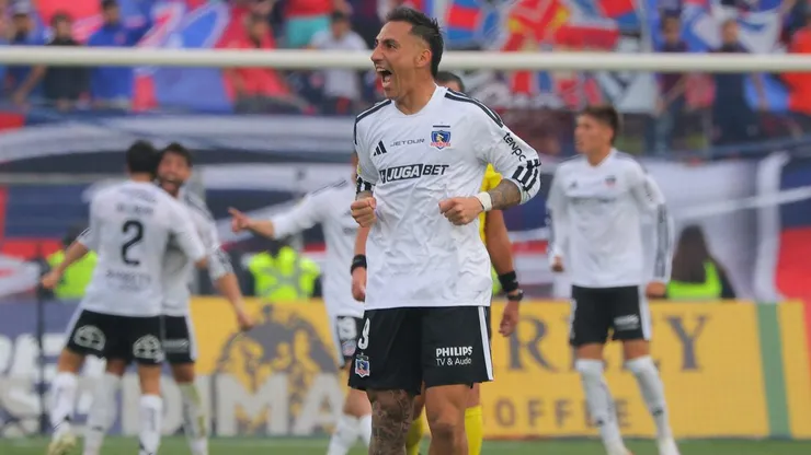 Javier Correa y su polémico gesto tras el triunfo de Colo Colo