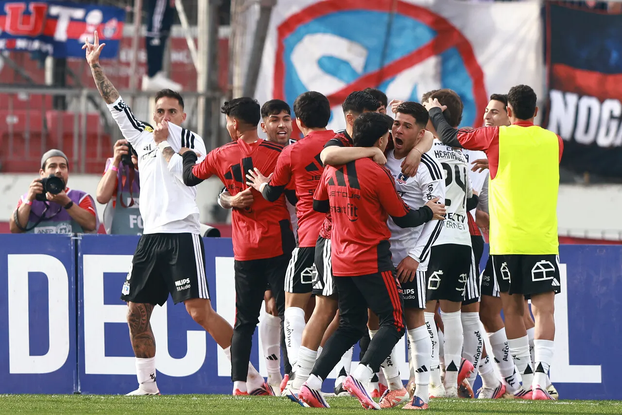 Mosa festejó el triunfo ‘Albo’ | Foto: Photosport