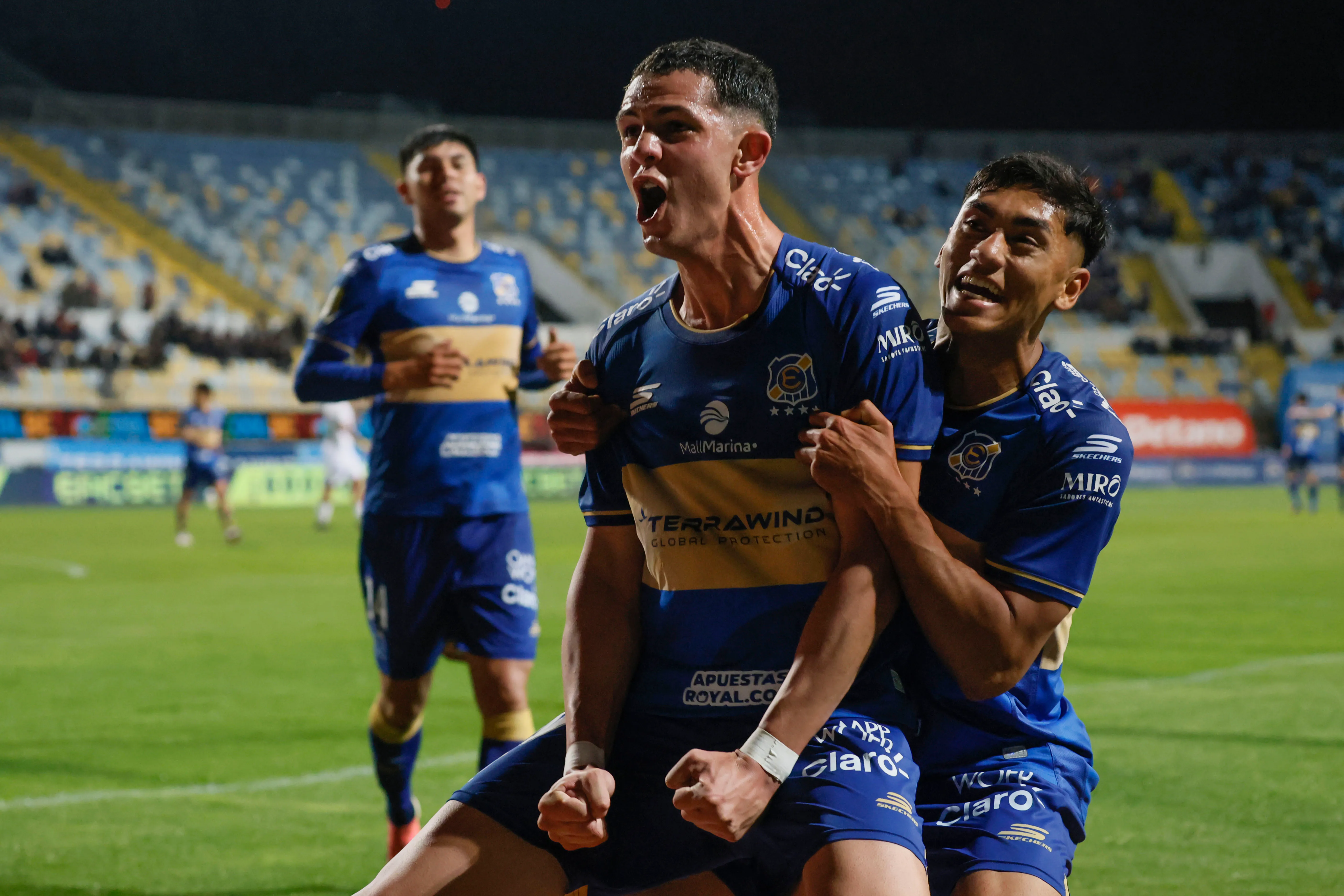 Everton venció a Universidad de Concepción en la Liga de Primera. (Imagen: Photosport)