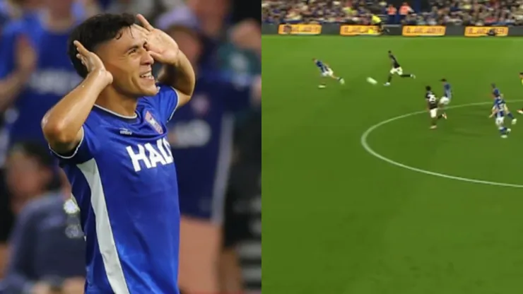 Tremendo doblete de Marcelino Núñez en Inglaterra.