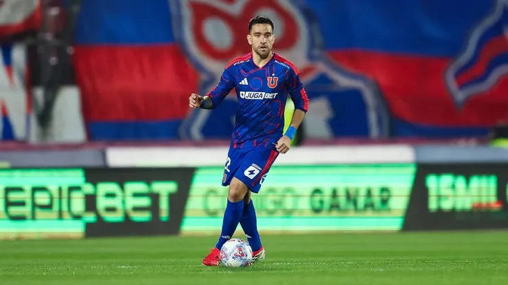 Matías Zaldivia habló frente a los medios en Universidad de Chile.