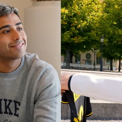 Lucas Assadi recibe la camiseta del AIK y su reacción ya es viral: "¡Beautiful!"