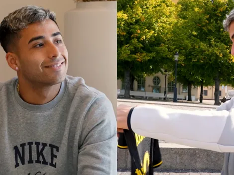 Lucas Assadi recibe la camiseta del AIK y su reacción ya es viral: "¡Beautiful!"
