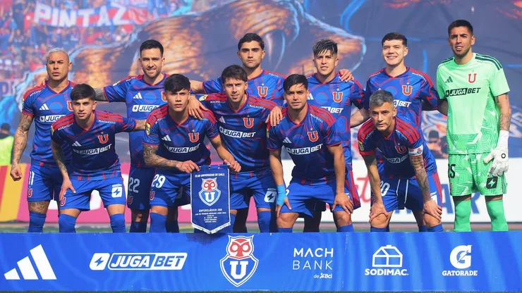 Universidad de Chile confirma su formación para enfrentar a U. de Concepción