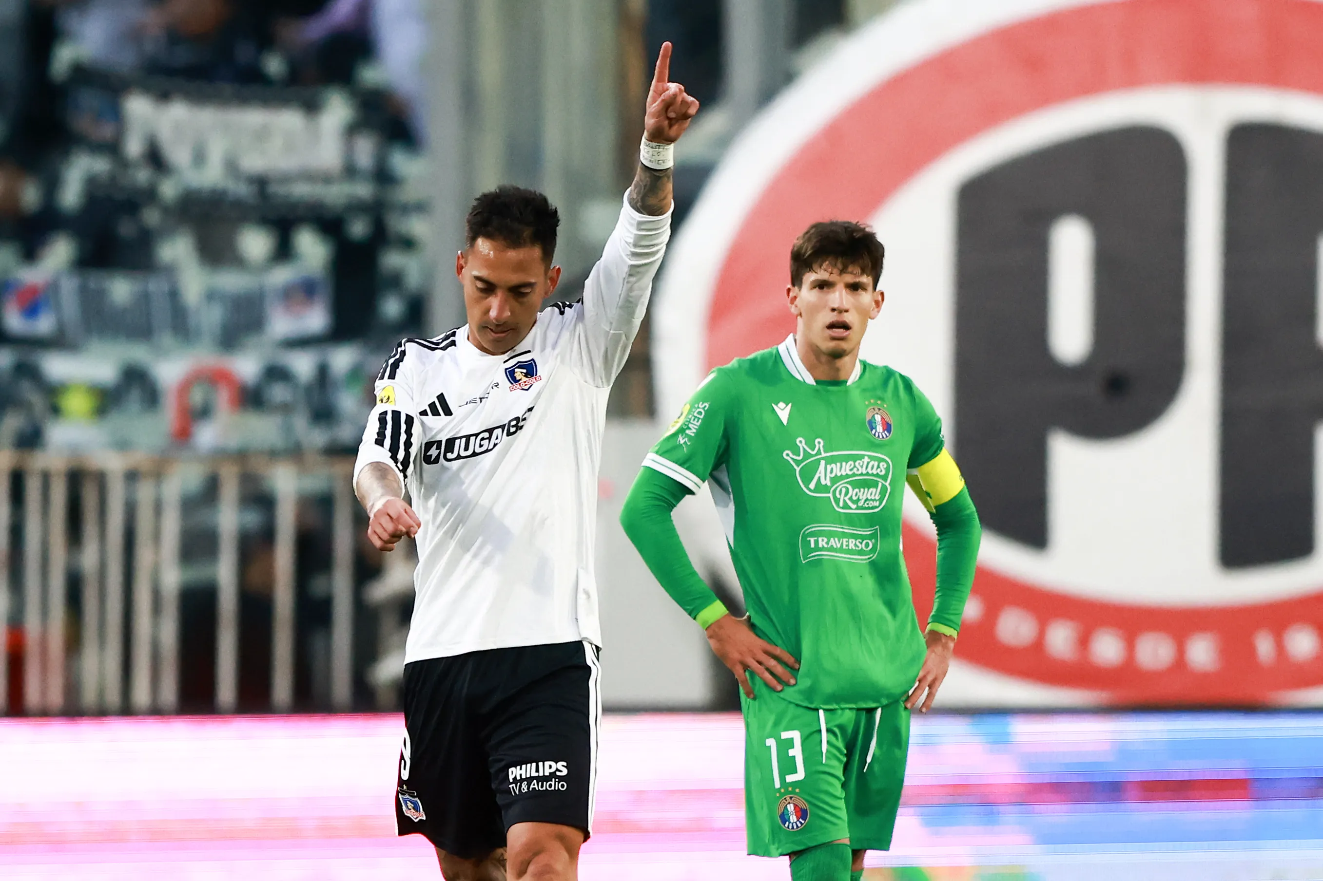 Colo Colo humilló a Audax Italiano por la Liga de Primera. (Imagen: Photosport)