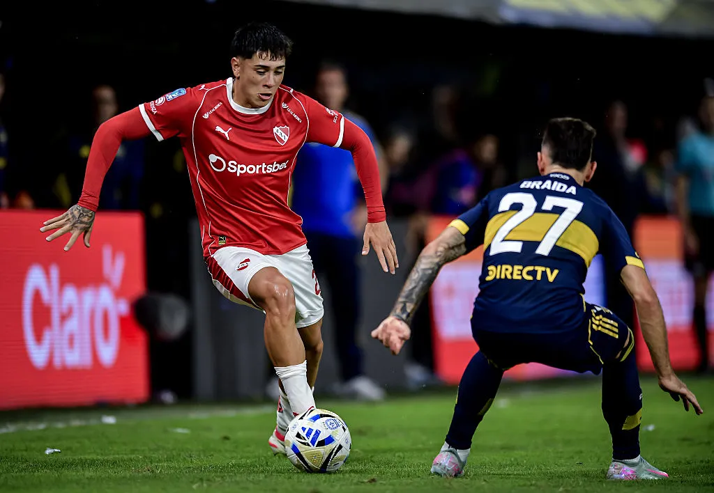 Maximiliano Gutiérrez es vendido por Independiente al Dynamo Moscú. (Foto: Marcelo Endelli/Getty Images)