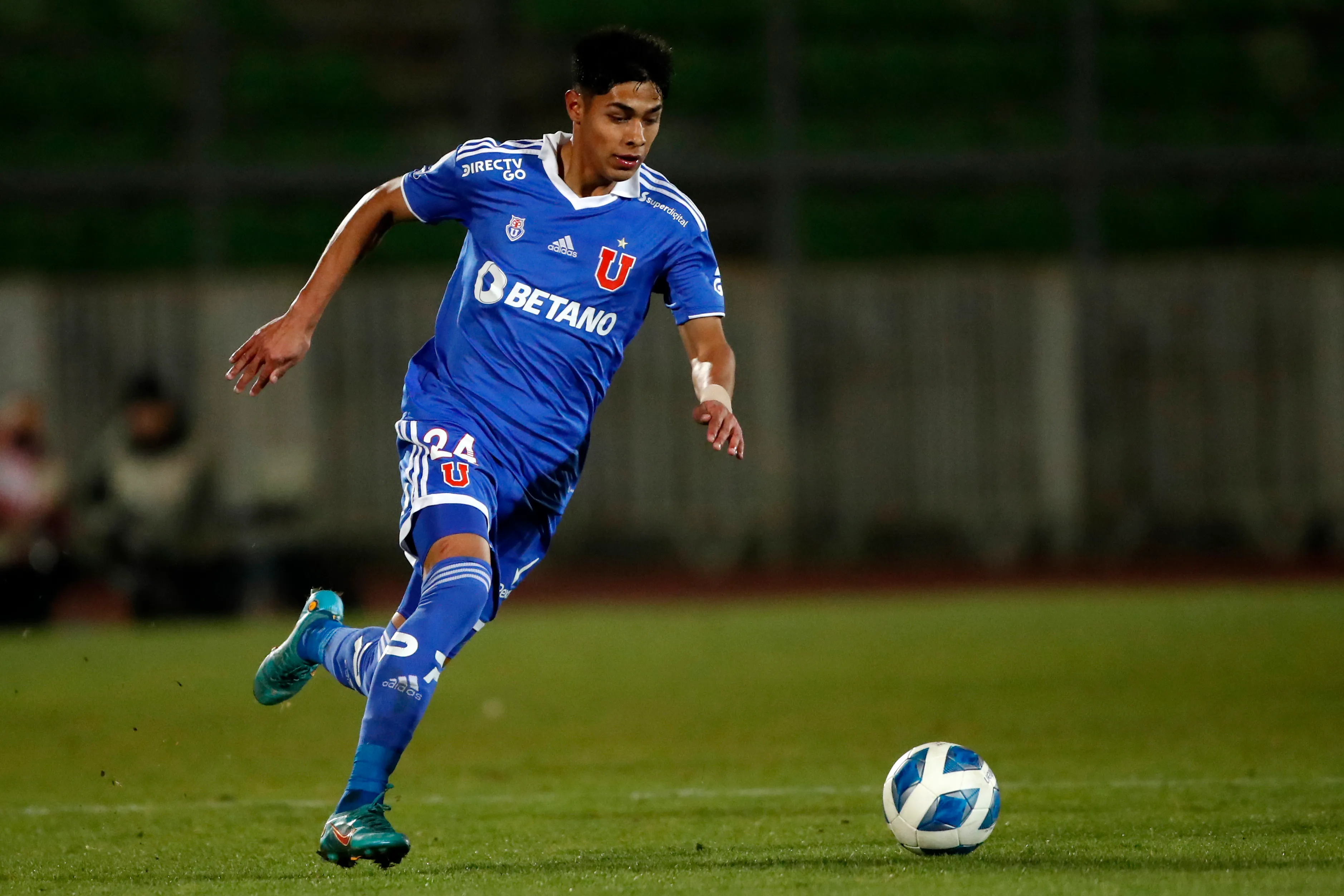Darío Osorio se forjó en la cantera de Universidad de Chile. (Imagen: Photosport)