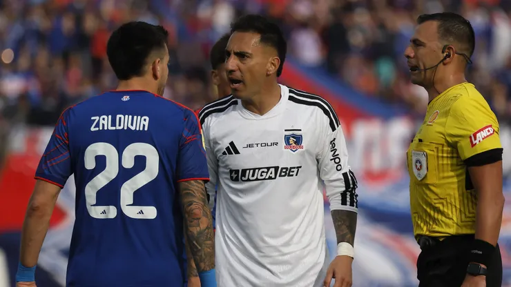 Colo Colo buscó contraatacar por castigo a Javier Correa. (Foto: Andrés Piña/Photosport)