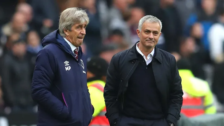 José Mourinho llena de elogios a Manuel Pellegrini. (Foto: Catherine Ivill/Getty Images)