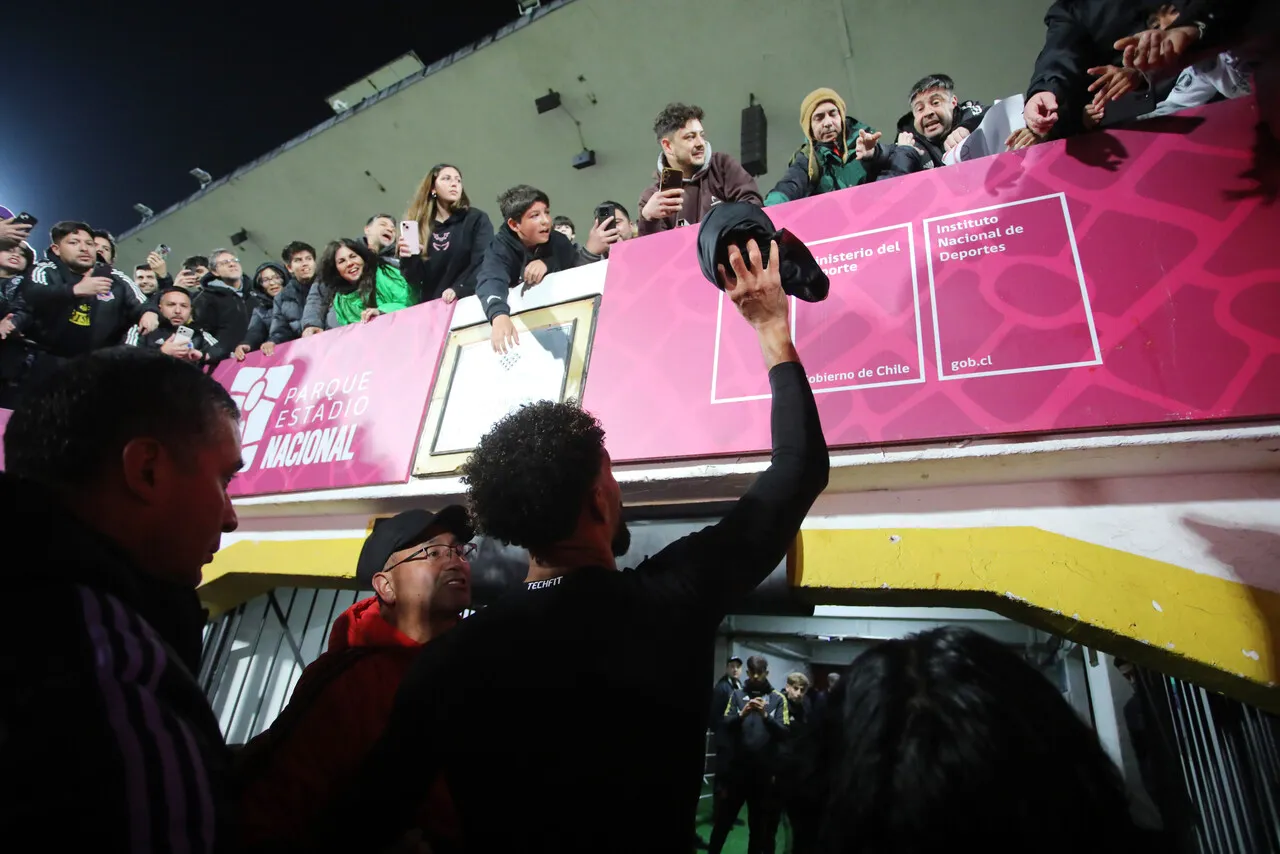 Vozinha y su mensaje a los hinchas | Foto: Photosport