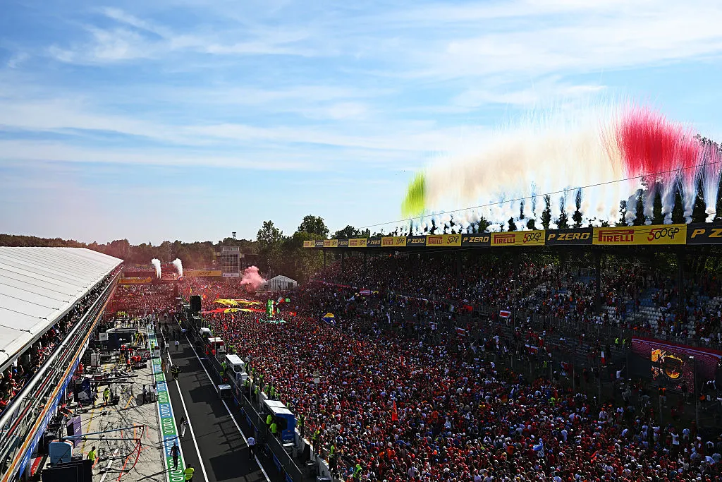 El Autódromo Nazionale de Monza está listo para la fiesta del Gran Premio de Italia. (Foto: Guido De Bortoli/Getty Images)