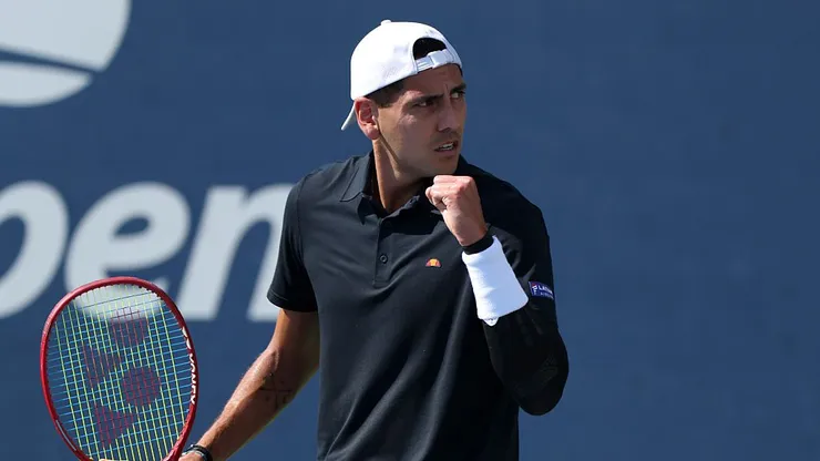 Alejandro Tabilo sigue firme en el US Open. (Foto: Caleb Bowlin/Getty Images)