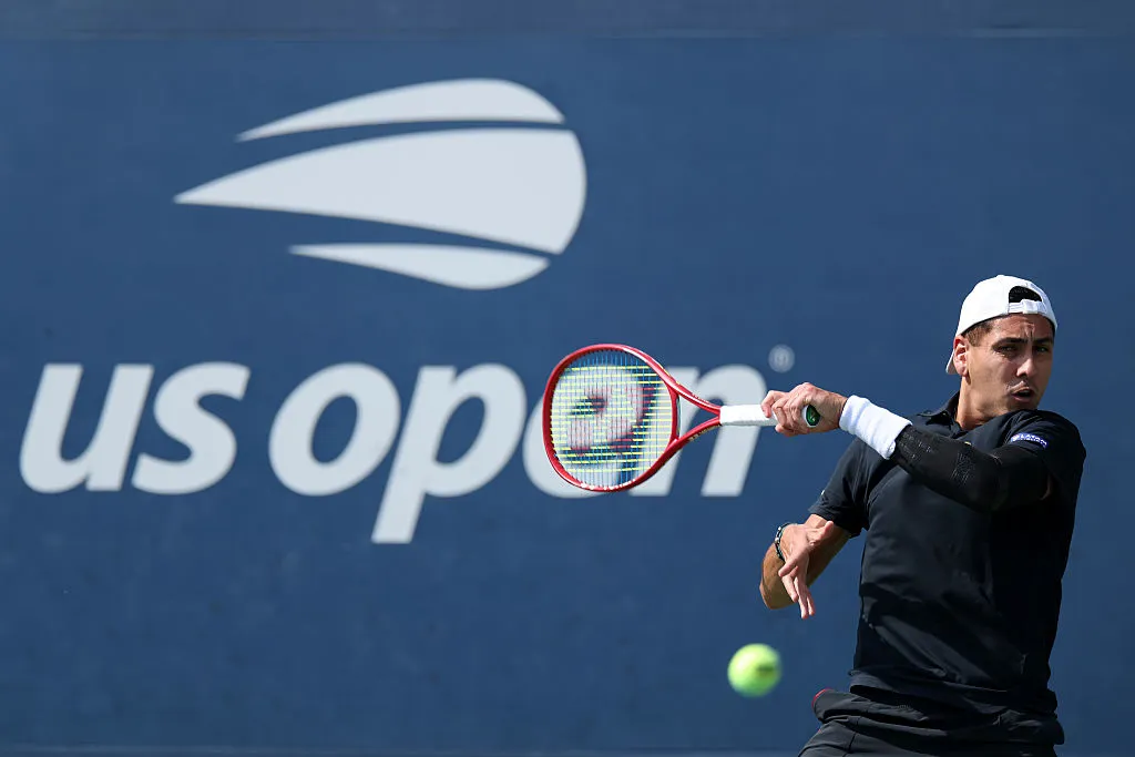 Alejandro Tabilo sigue brillando en el torneo neoyorquino. (Foto: Caleb Bowlin/Getty Images)