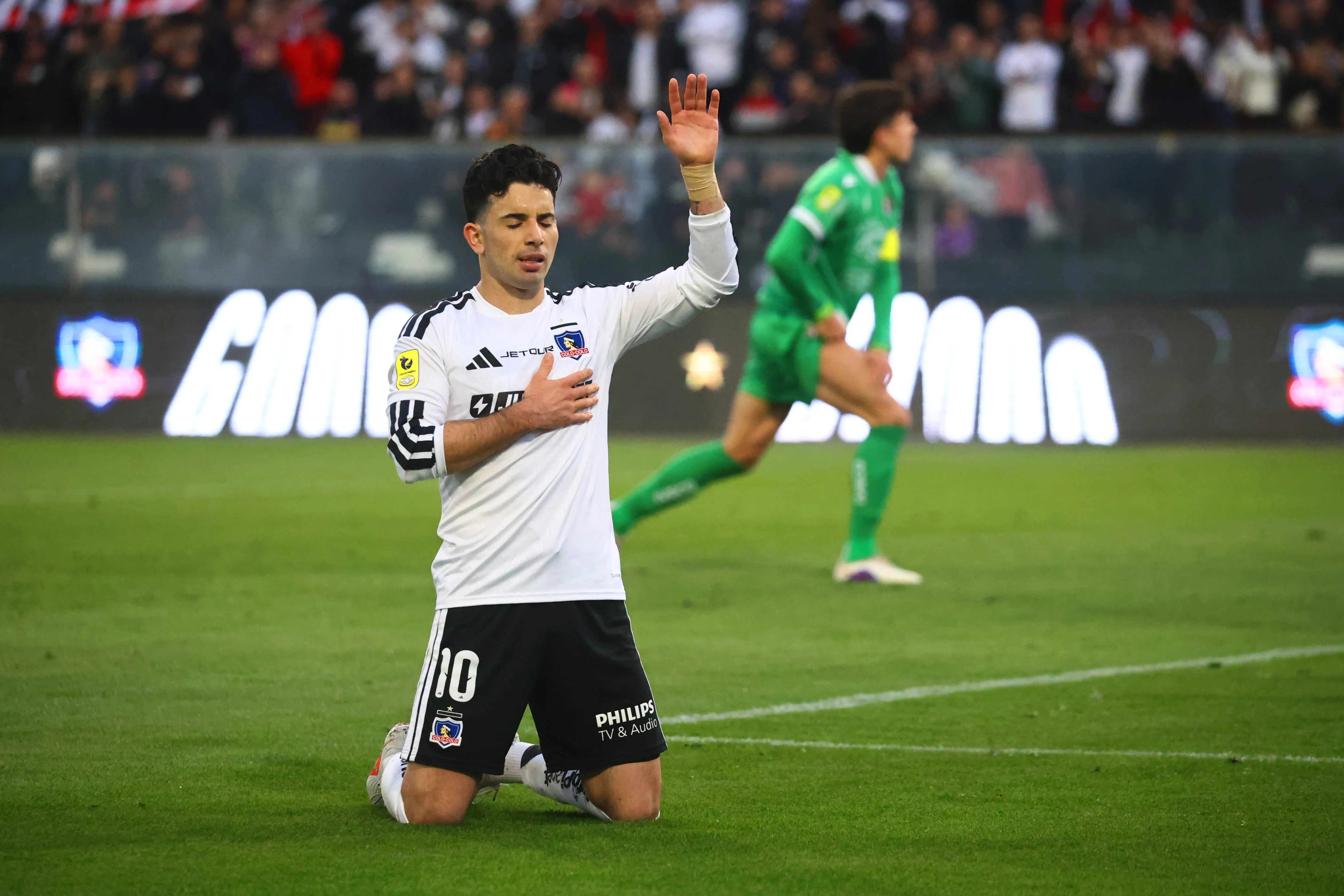 Lautaro Pastrán desea quedarse en Colo Colo para 2027. (Foto: Dragomir Yankovic/Photosport)