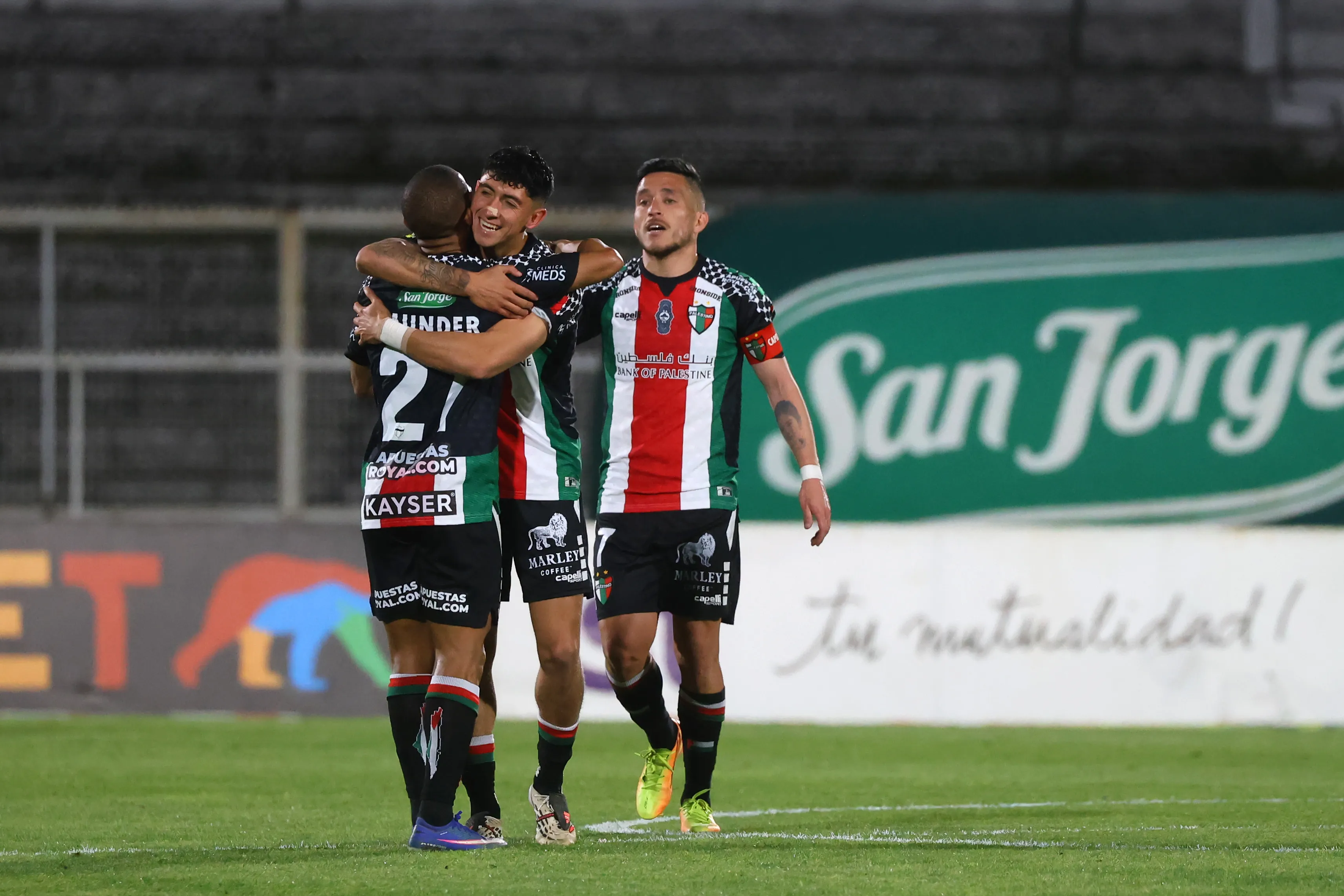 Palestino derrotó a Universidad de Concepción por la Liga de Primera. (Imagen: Photosport)