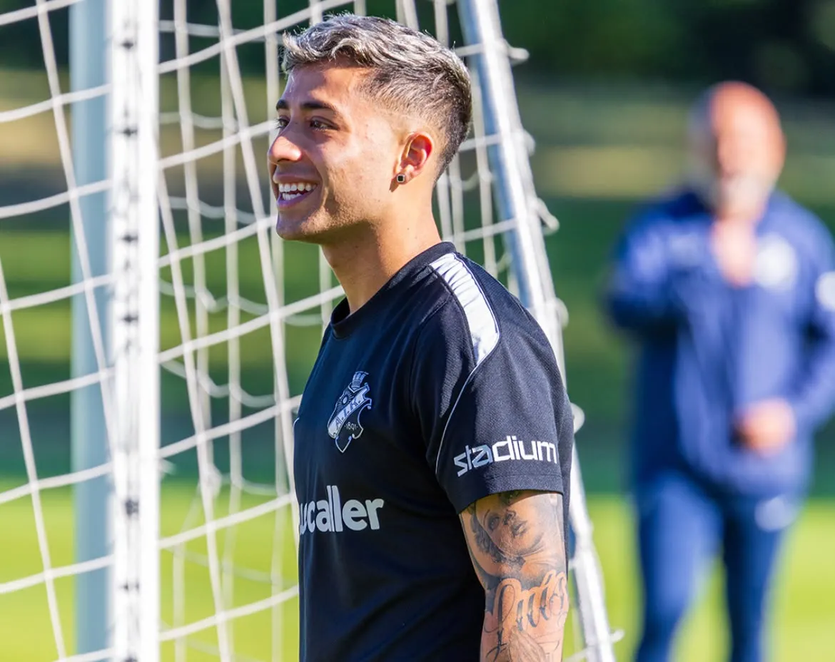 Assadi y su primera convocatoria en Suecia | Foto: Instagram