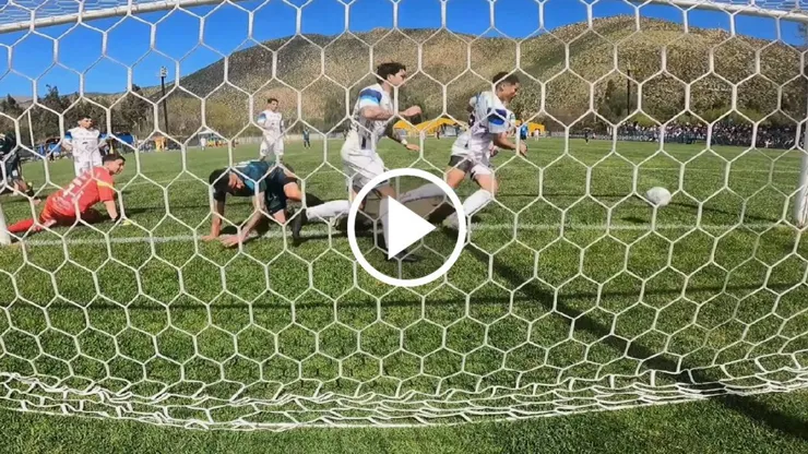 La jugada del polémico gol que perjudicó a Provincial Osorno.