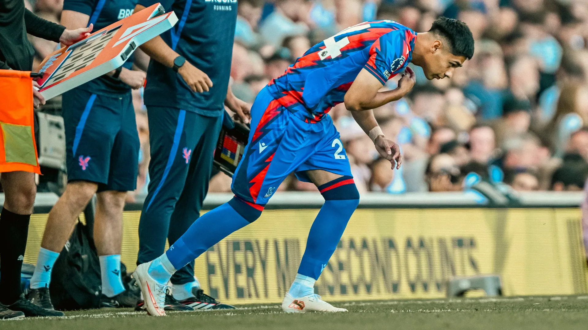 Darío Osorio estuvo en la mira de Burnley, Everton y Leicester City. (Foto: Crystal Palace)