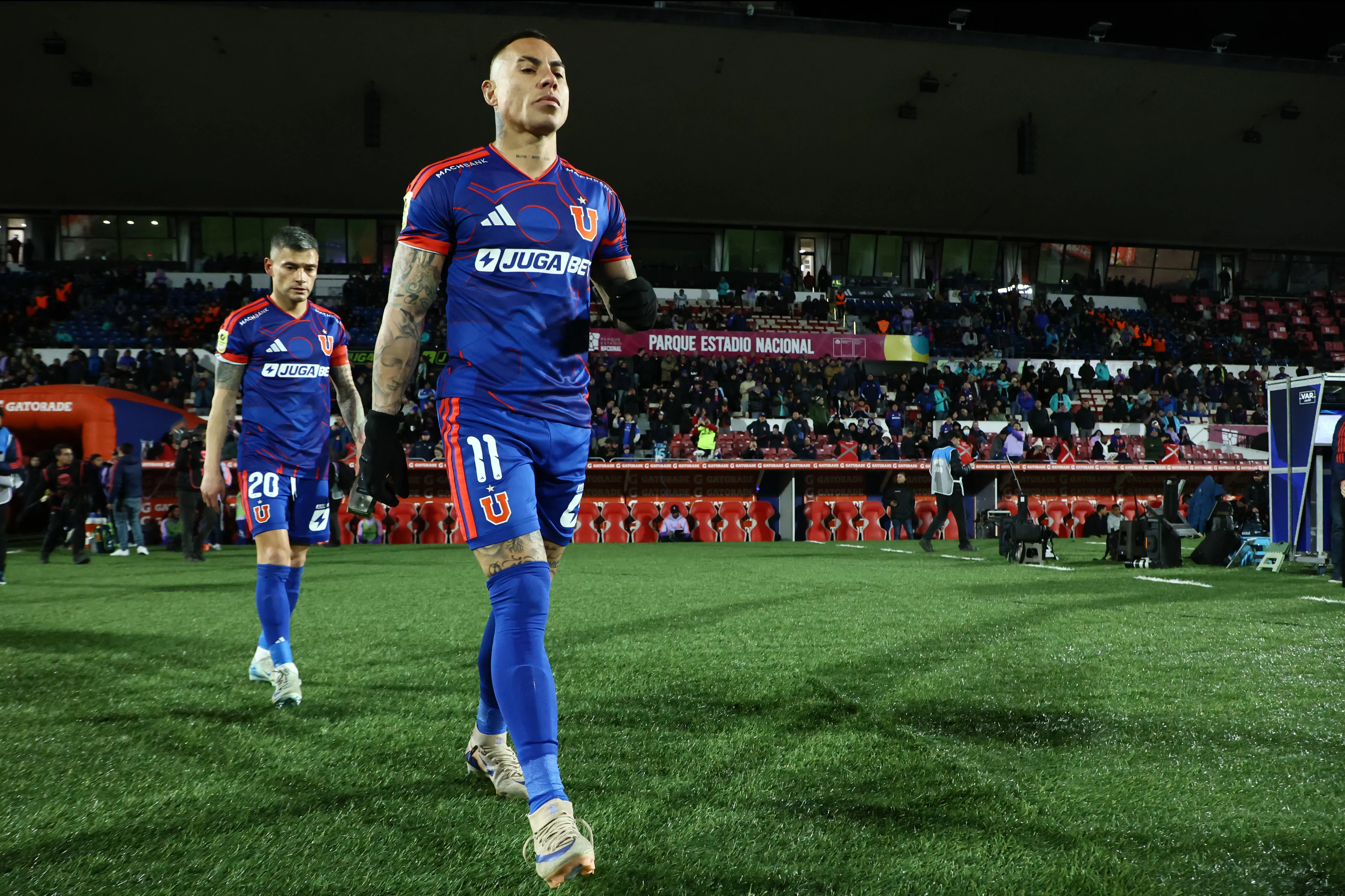 Los referentes de Universidad de Chile alzaron la voz en el camarín. (Imagen: Photosport)