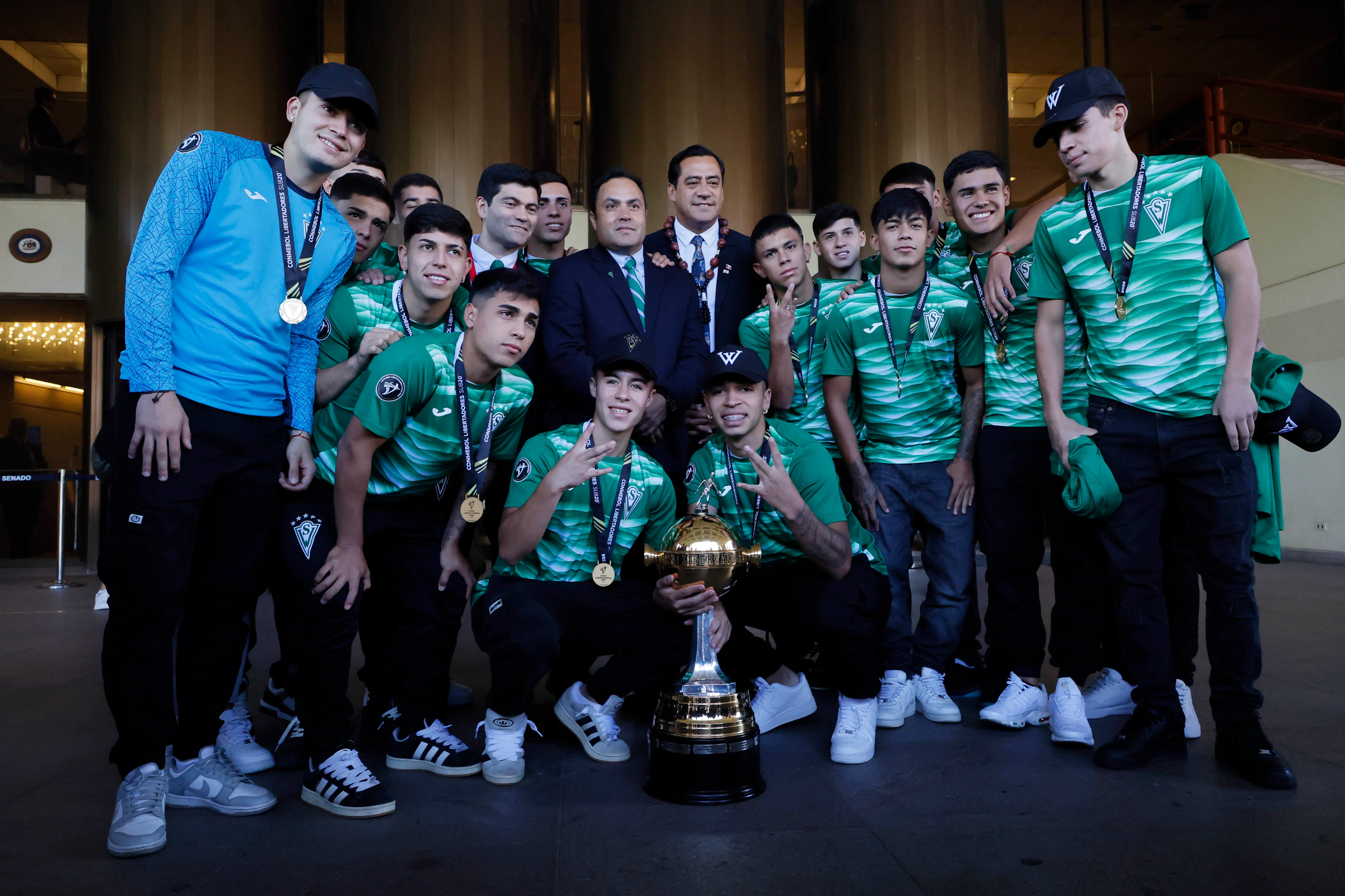 Satiago Wanderers ganó por primera vez la Copa Libertadores Sub 20, siendo el único equipo chileno en conseguirla. (Foto: Sebastián Cisternas/Photosport)