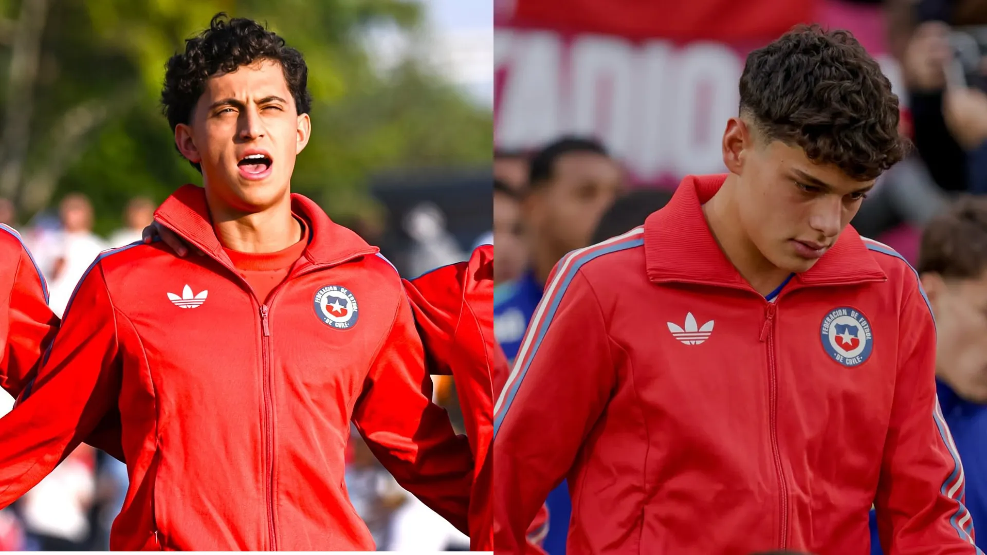 Zidane Yáñez y Thomas Dean Coulombe representarán a la Selección Chilena. (Fotos: Comunicaciones FFCh)