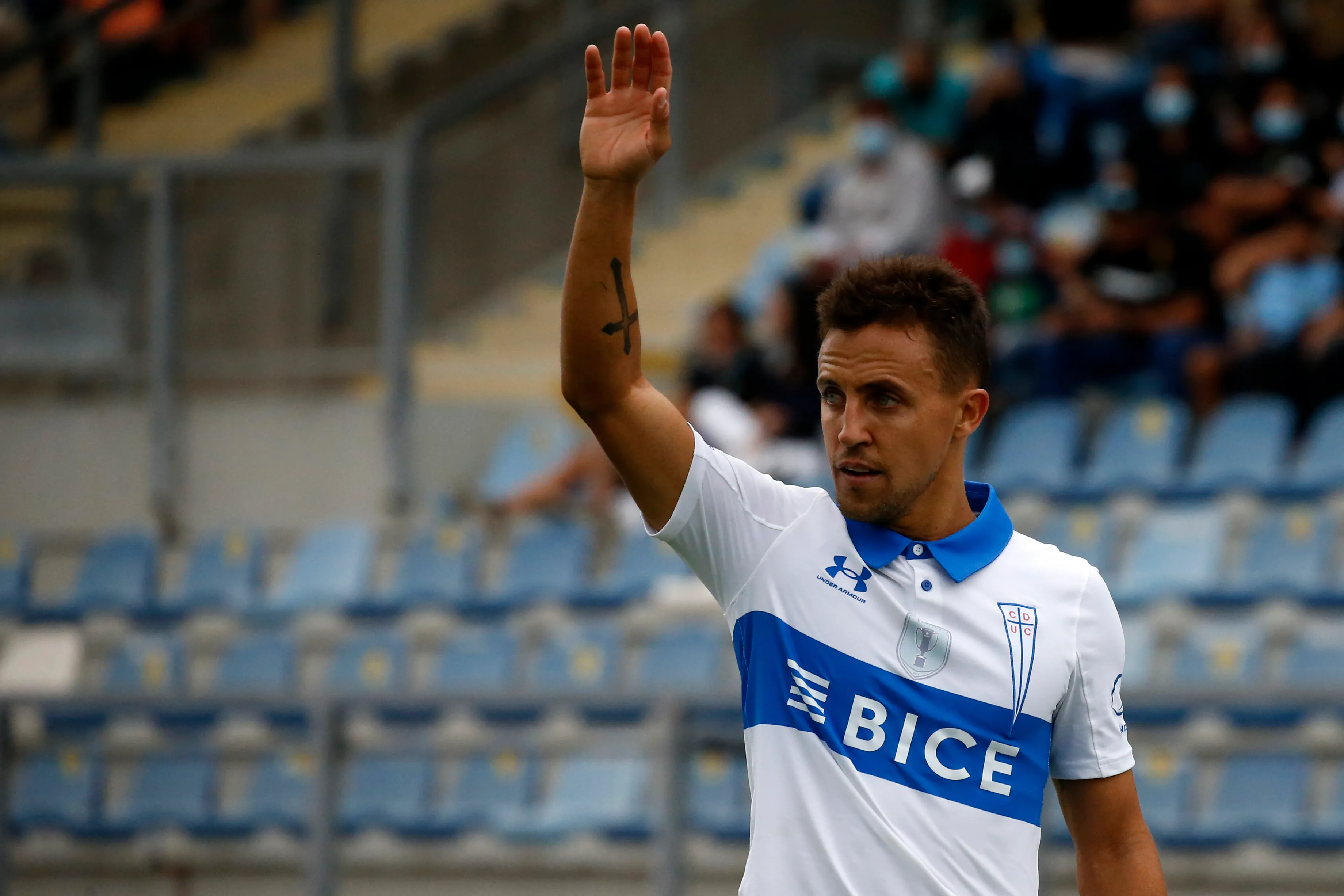 Nicolás Castillo quiere a Diego Buonanotte en Universidad Católica. (Imagen: Photosport)