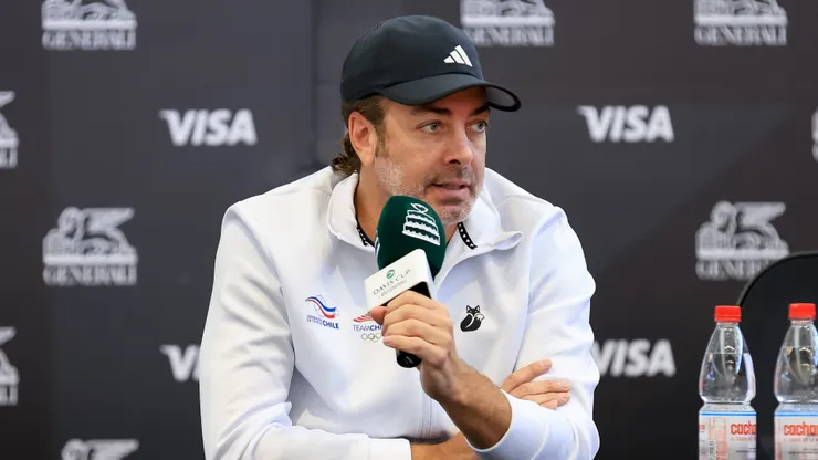 Nicolás Massú atendió a los medios previo a la serie contra España. (Foto: Pepe Alvujar/Photosport)
