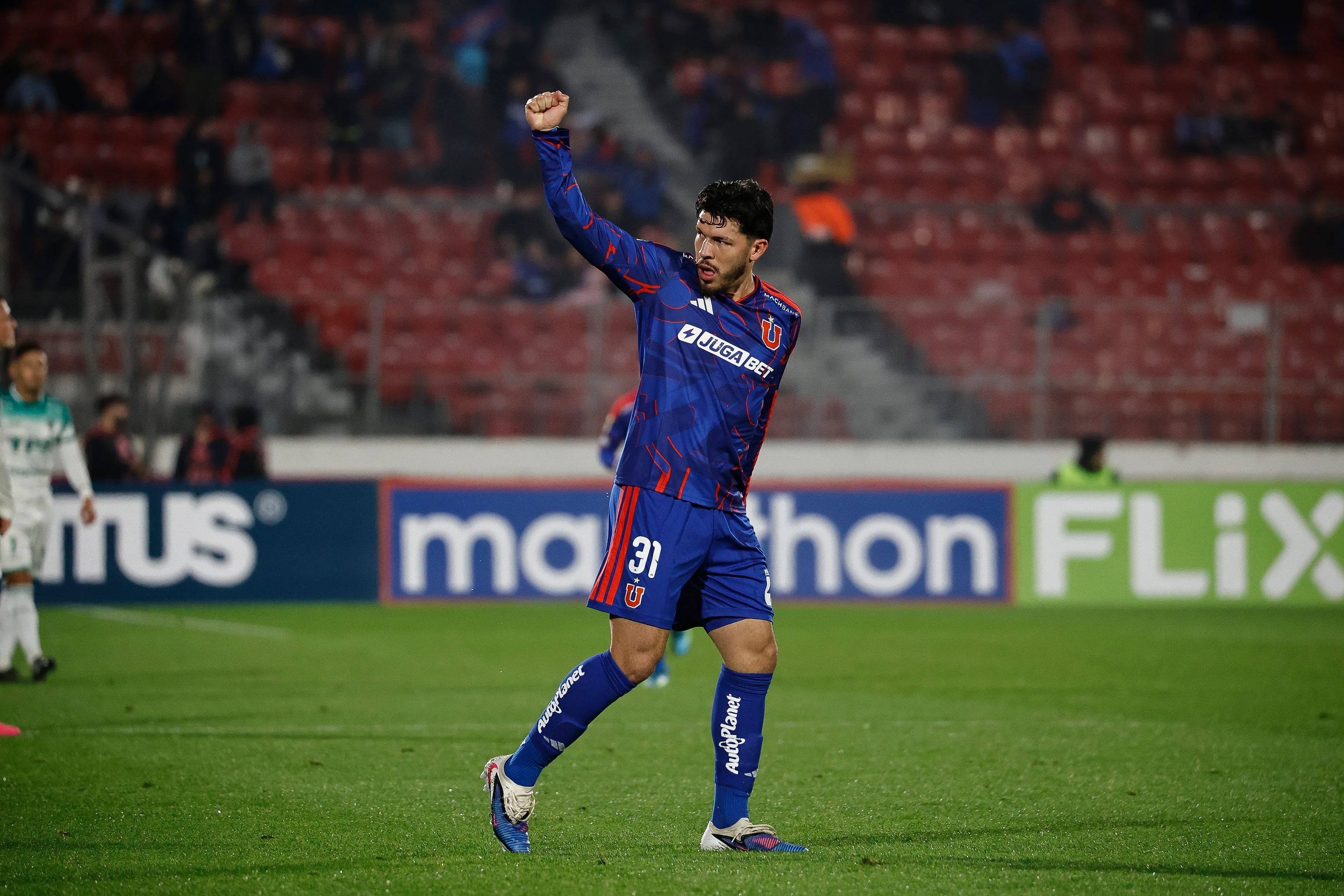 Bianneider Tamayo no estará disponible para Universidad de Chile. (Imagen: Photosport)