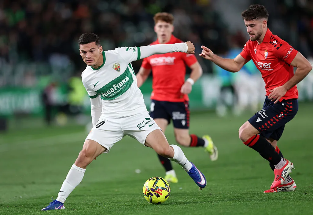 Cepeda puede ser titular hoy en el Elche | Foto: Getty Images