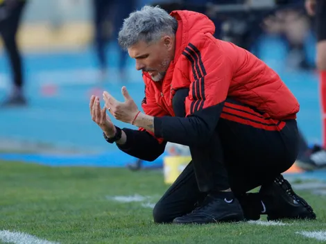 Fernando Ortiz revisó la cancha del Monumental y esta fue su reacción: "Empecemos a..."