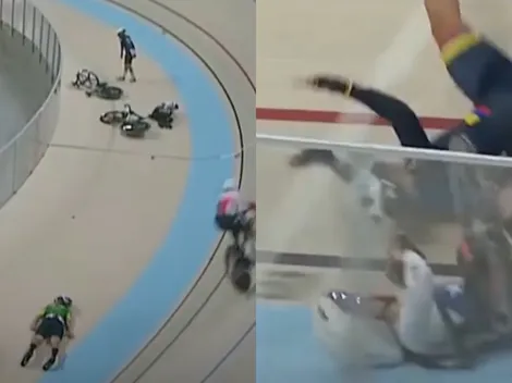 Impactante caída de ciclista chilena remece a los Juegos Odesur