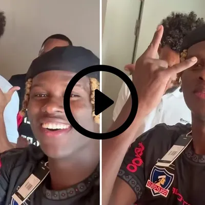VIDEO | Vozinha lleva la pasión por Colo Colo a Cabo Verde: sorprende a compañeros