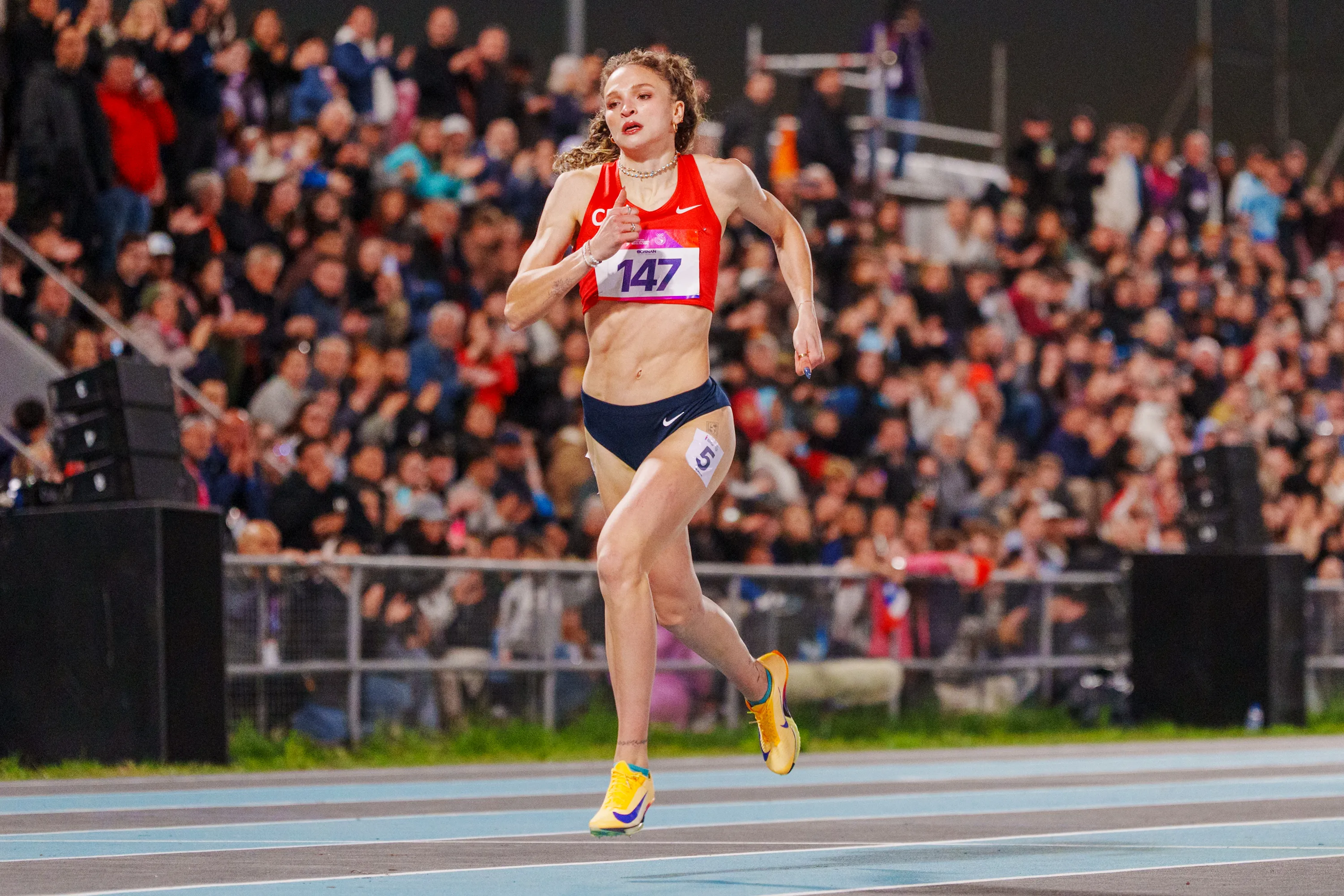 Martina Weil busca su primer oro en los Juegos Suramericanos. (Foto: COCH)