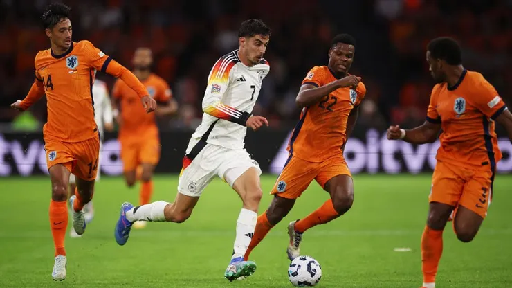 Países Bajos y Alemania se verán las caras en la UEFA Nations League