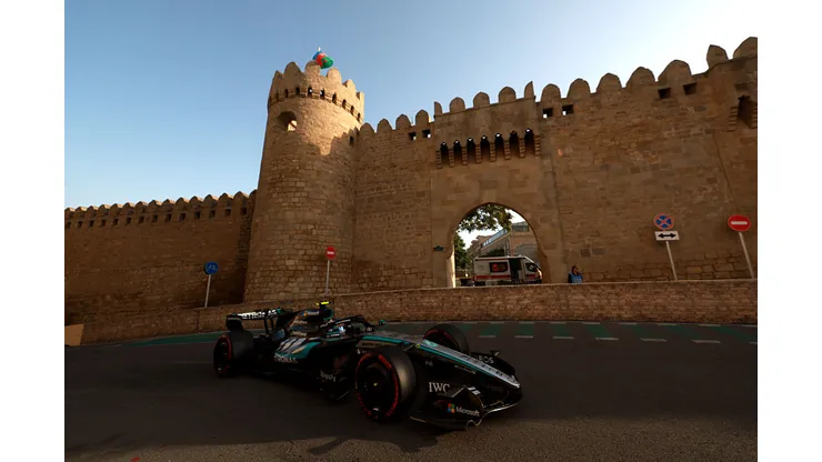 Bakú recibe el Gran Premio de Azerbaiyán 2026. (Foto: Adam Pretty/Getty Images)
