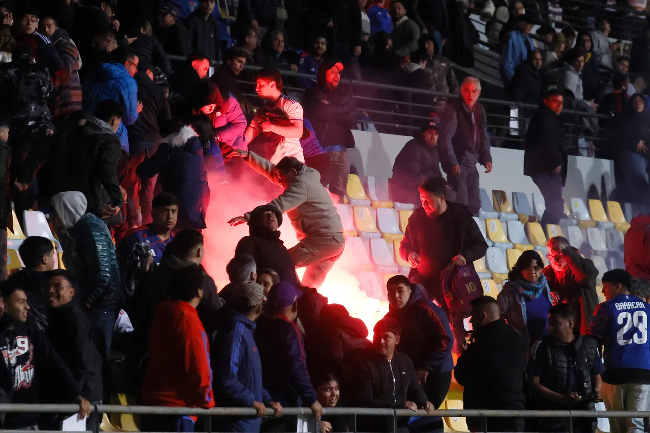 Vergüenza en el fútbol chileno, una vez más.