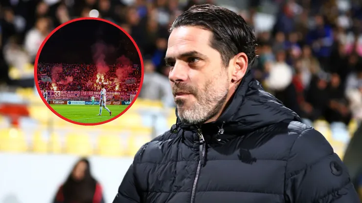 Fernando Gago no lo podía creer en Viña del Mar.