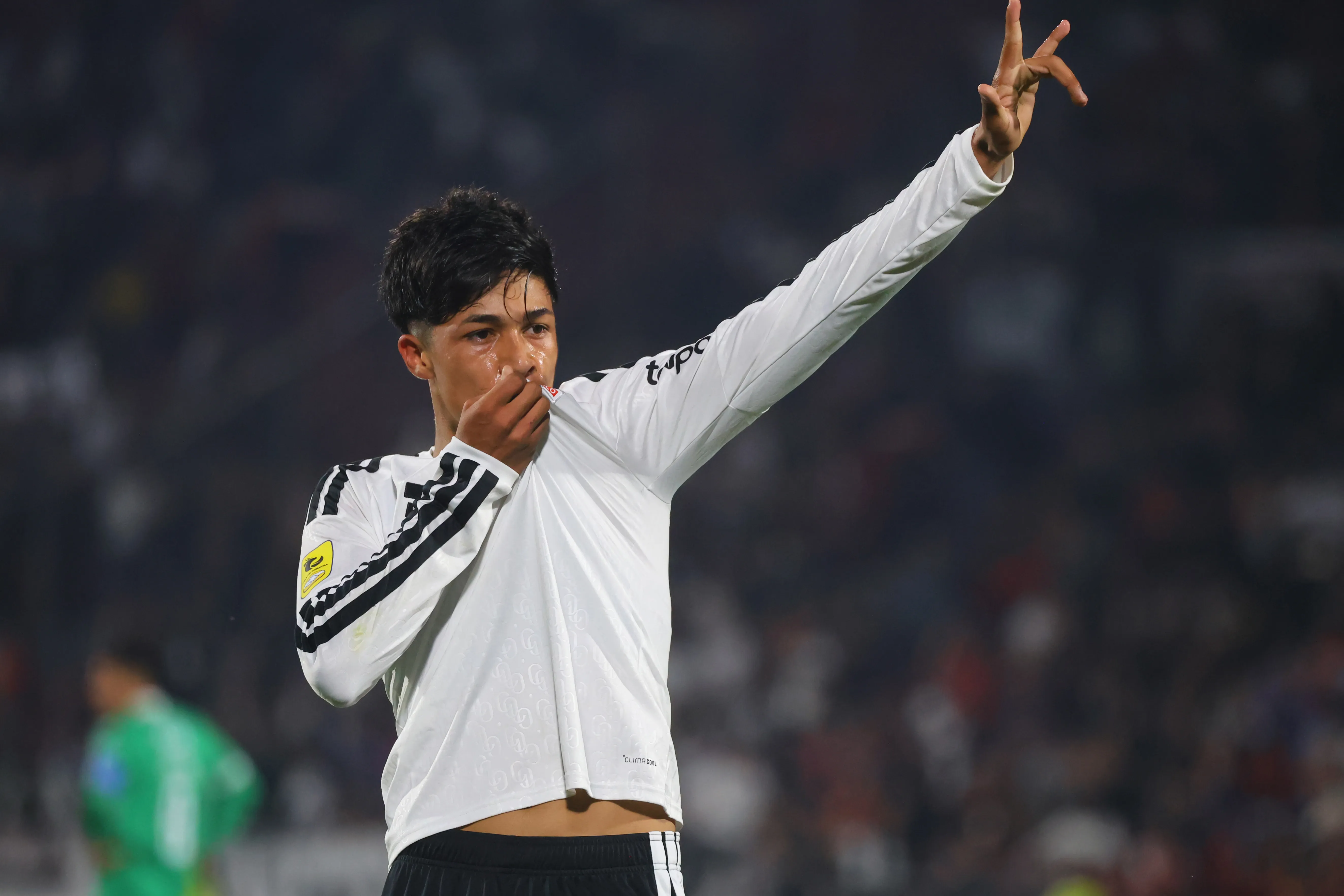 Gedeón Díaz anotó su primer gol en el profesionalismo. (Foto: Jonnathan Oyarzún/Photosport)