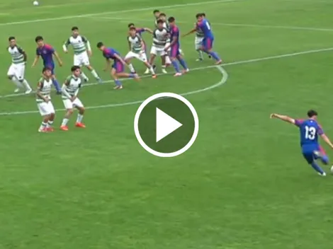 VIDEO: Valentín Montillo anota golazo de tiro libre para la U
