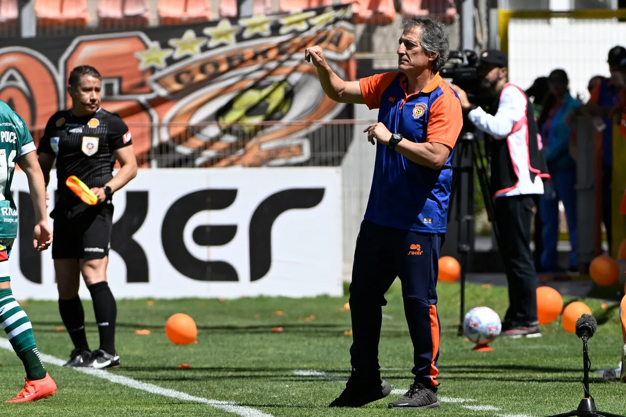 Salas dejó este importante mensaje en Cobreloa | Foto: Photosport
