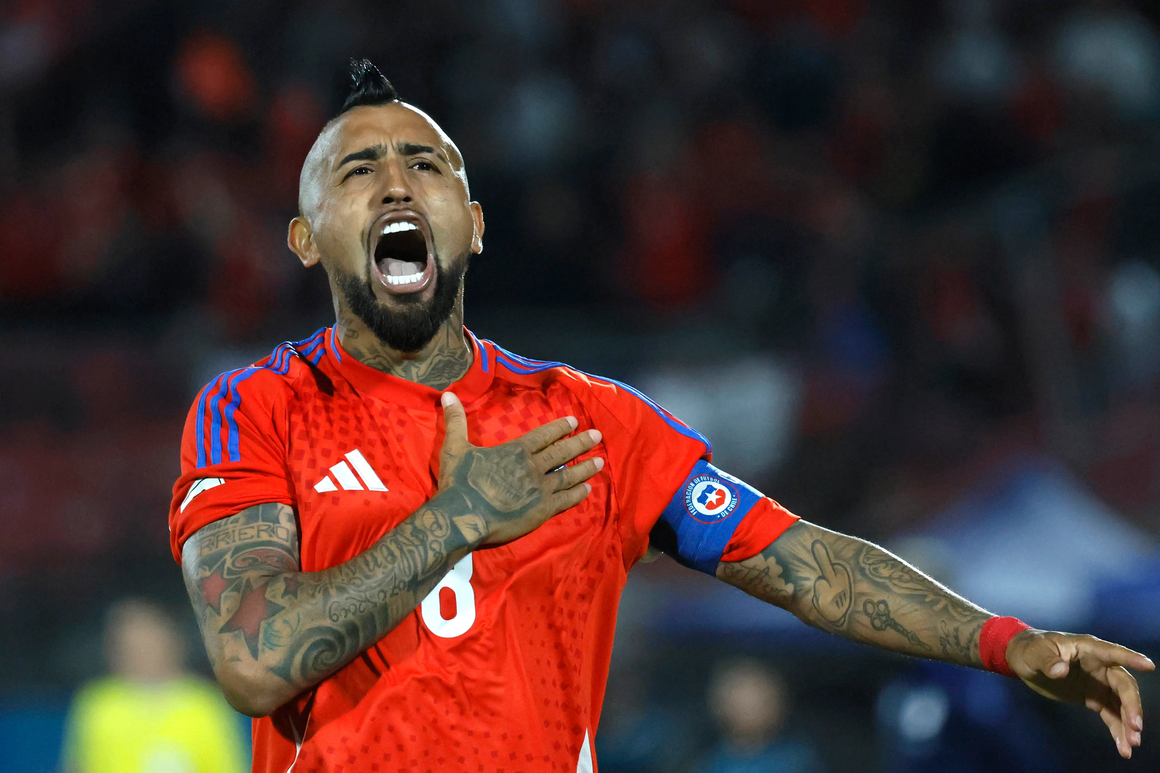 Arturo Vidal ensayó ser el DT de la Selección Chilena. (Imagen: Photosport)