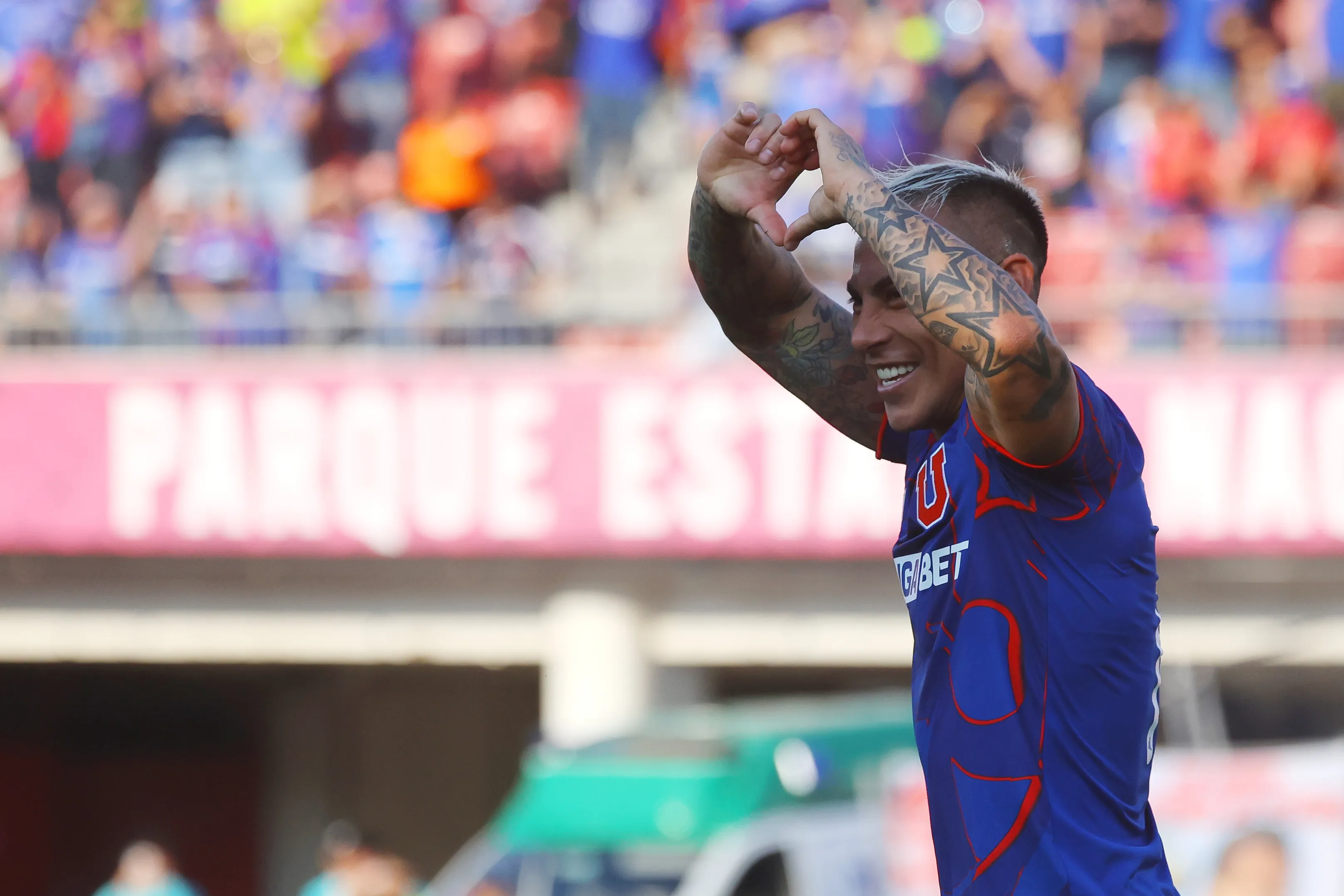Eduardo Vargas brilla en Universidad de Chile. (Imagen: Photosport)
