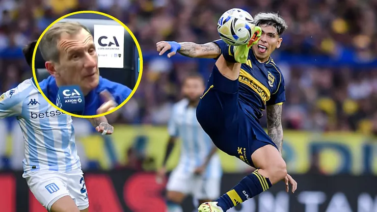El Vasco aplaudió el nivel de Palacios en Boca Juniors.