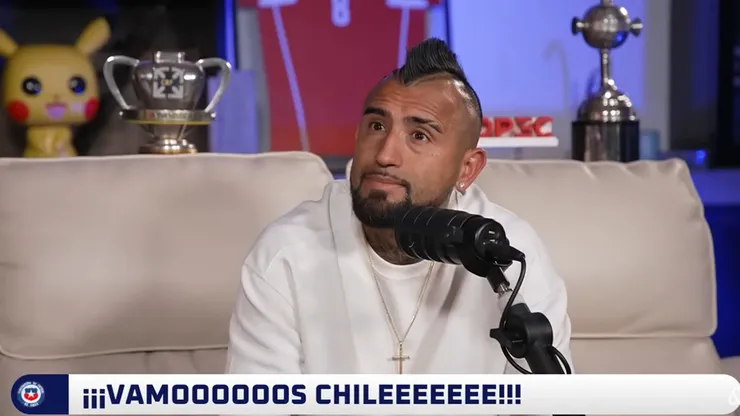 ¡Vuelve el react de Arturo Vidal!